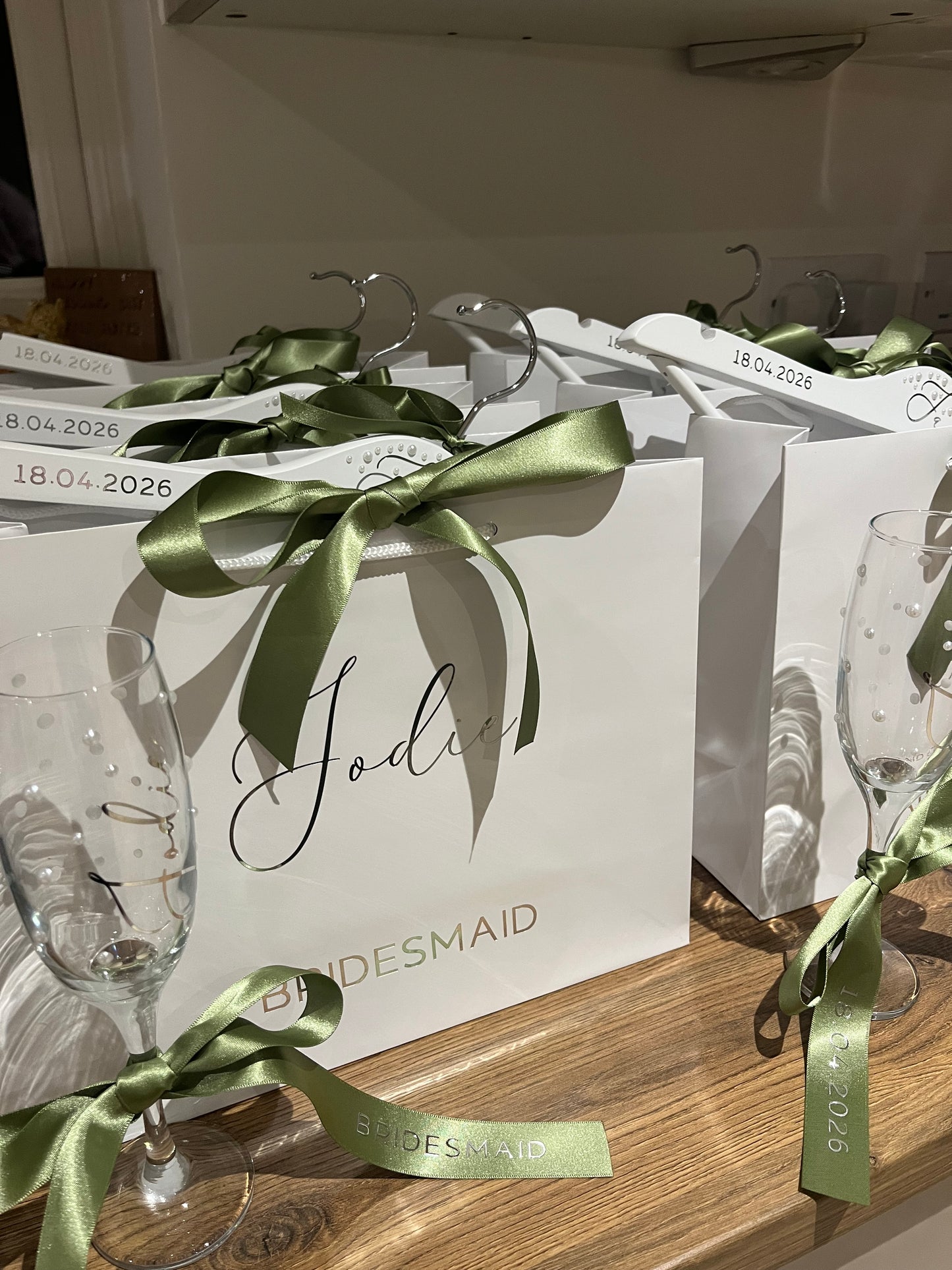 Personalised Morning of the wedding - Bridesmaid Gift Sets