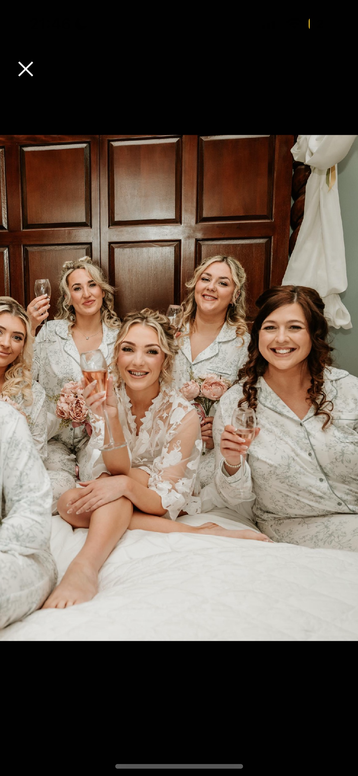Personalised Lace Bridal Robe - with Inner Slip
