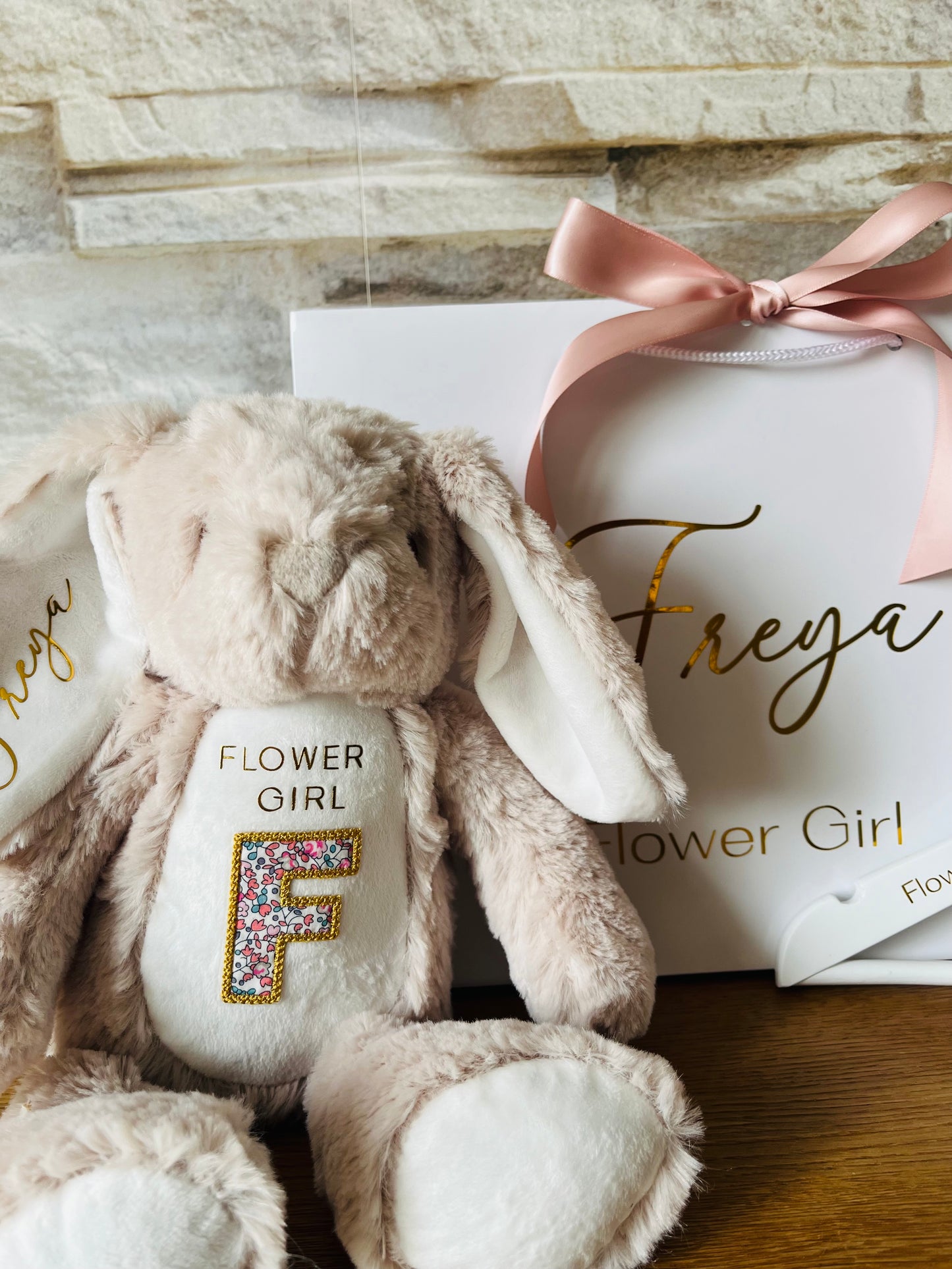 Flower Girl Bunny Gift Set