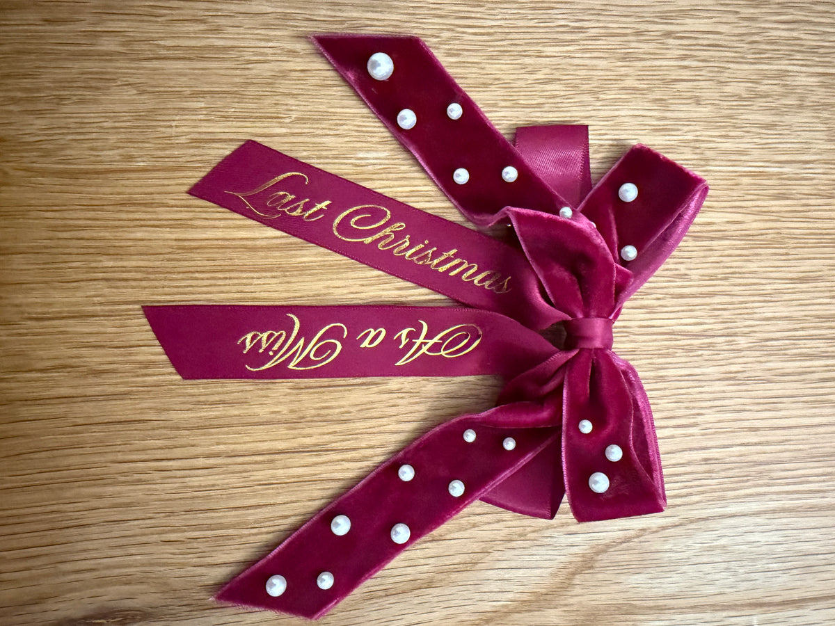 Last Christmas a Miss Hair Bow