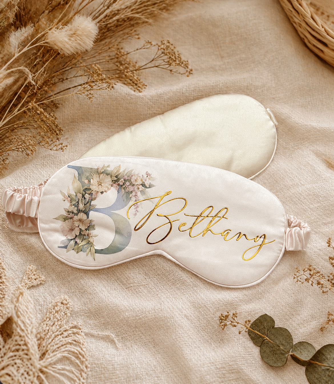 Personalised Satin Eye Mask