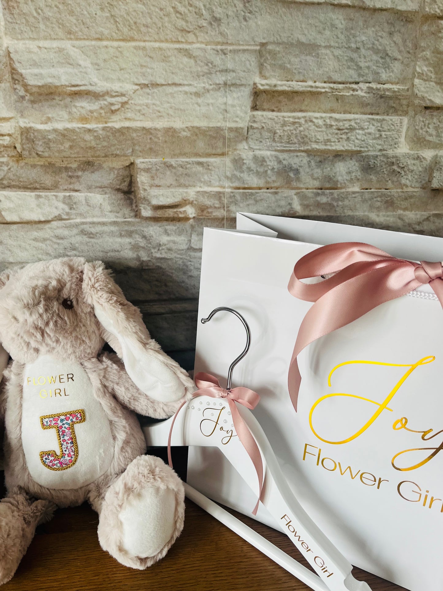 Flower Girl Bunny Gift Set