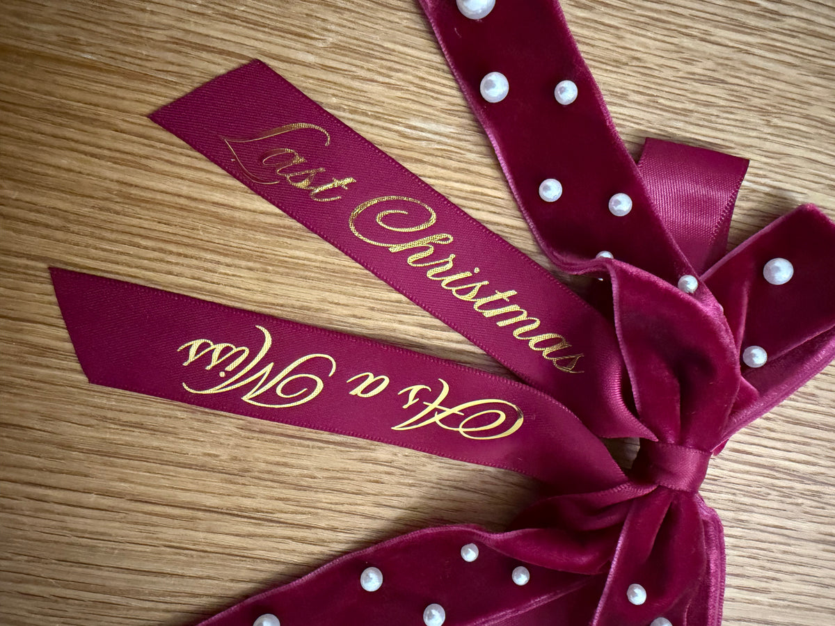 Last Christmas a Miss Hair Bow