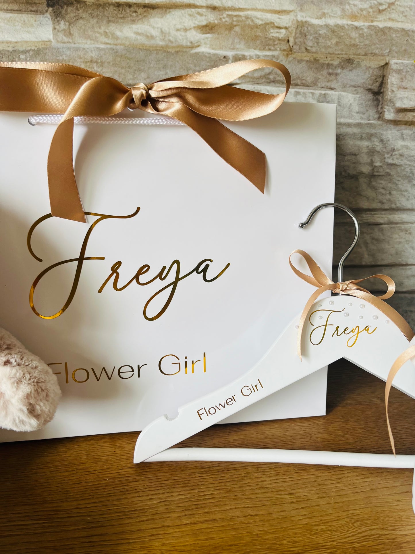 Flower Girl Bunny Gift Set
