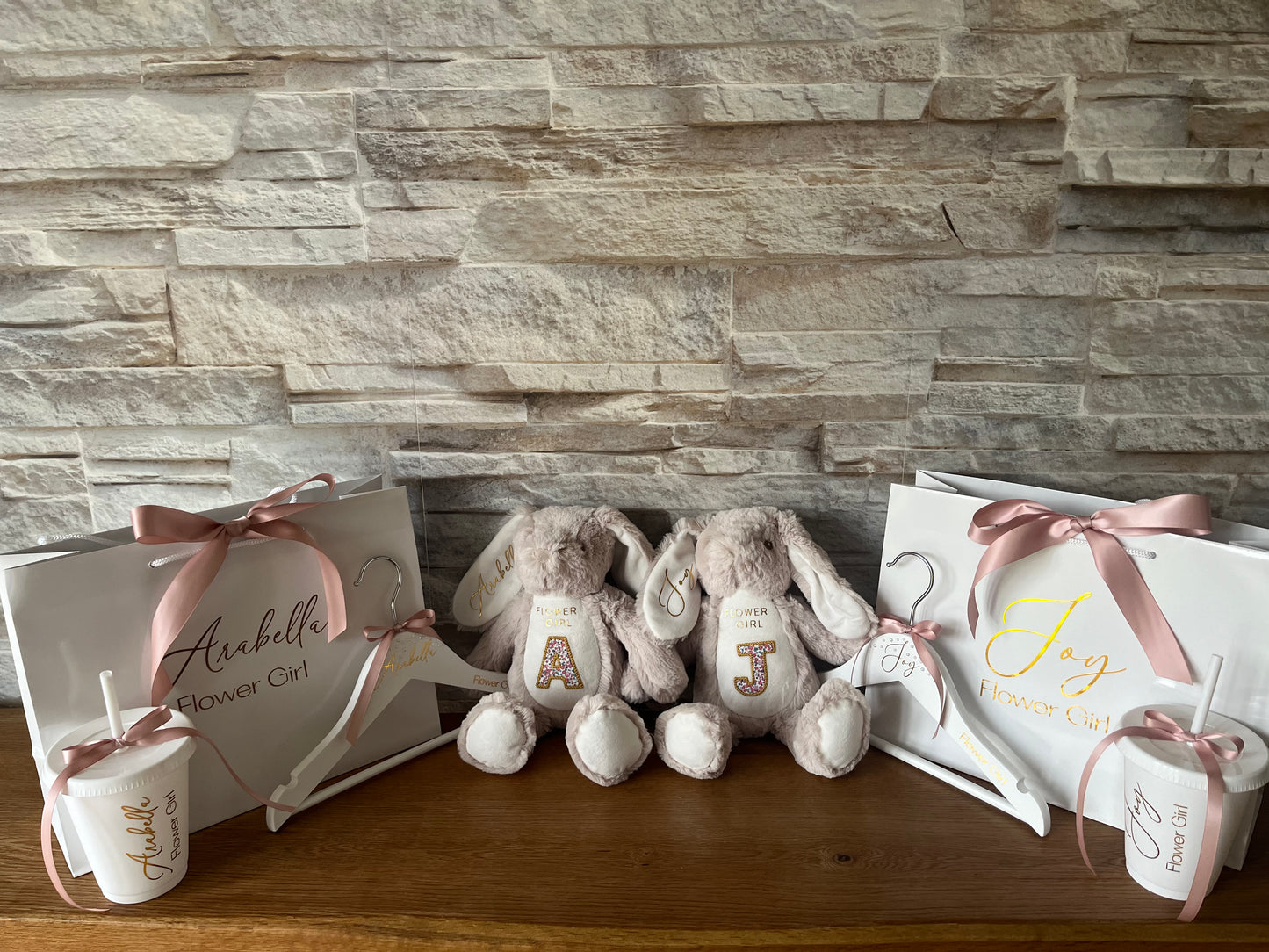 Flower Girl Bunny Gift Set