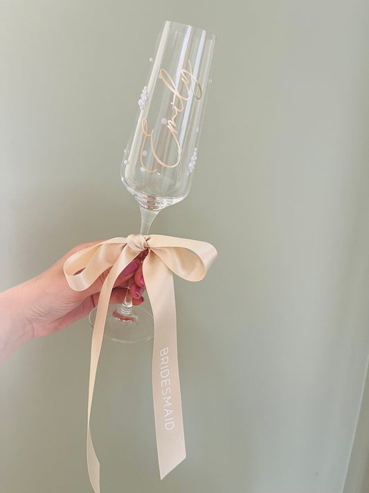 Personalised Luxury Champagne Glass