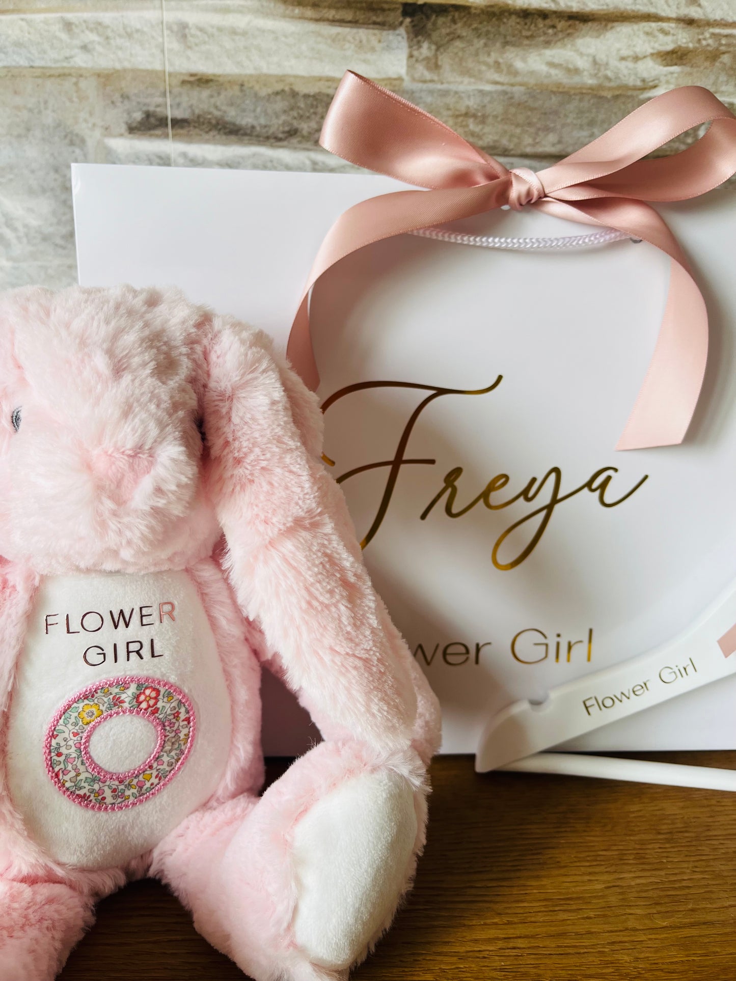 Flower Girl Bunny Gift Set