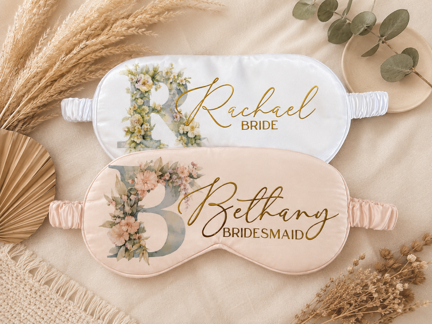 Personalised Satin Eye Mask