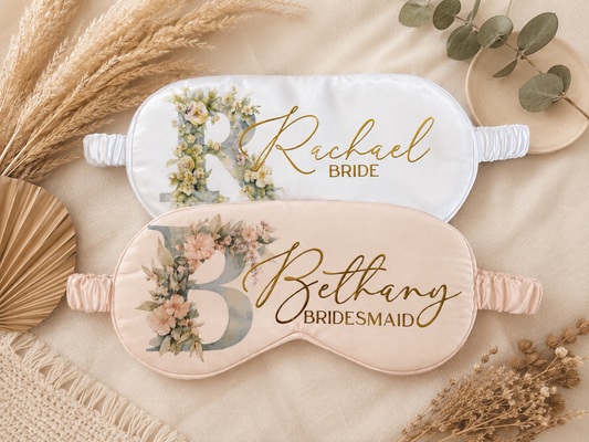 Personalised Satin Eye Mask