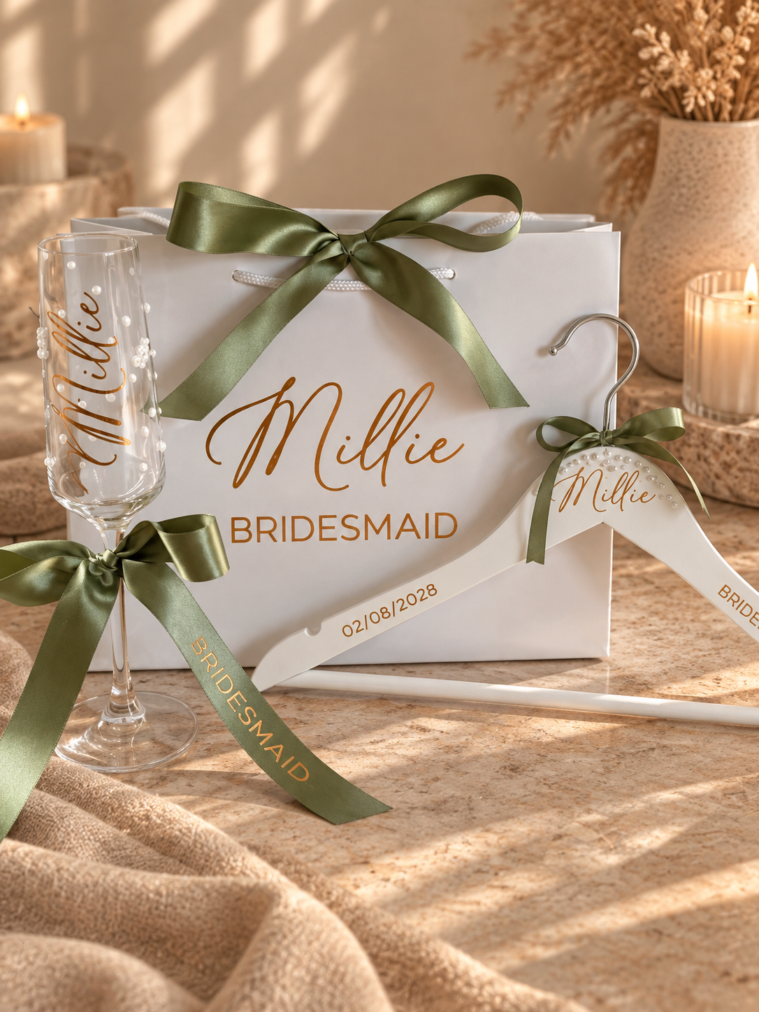 Bridesmaid Pearly Gift Set