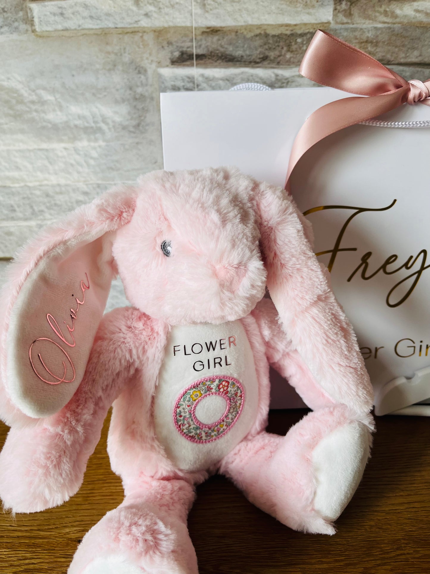Flower Girl Bunny Gift Set