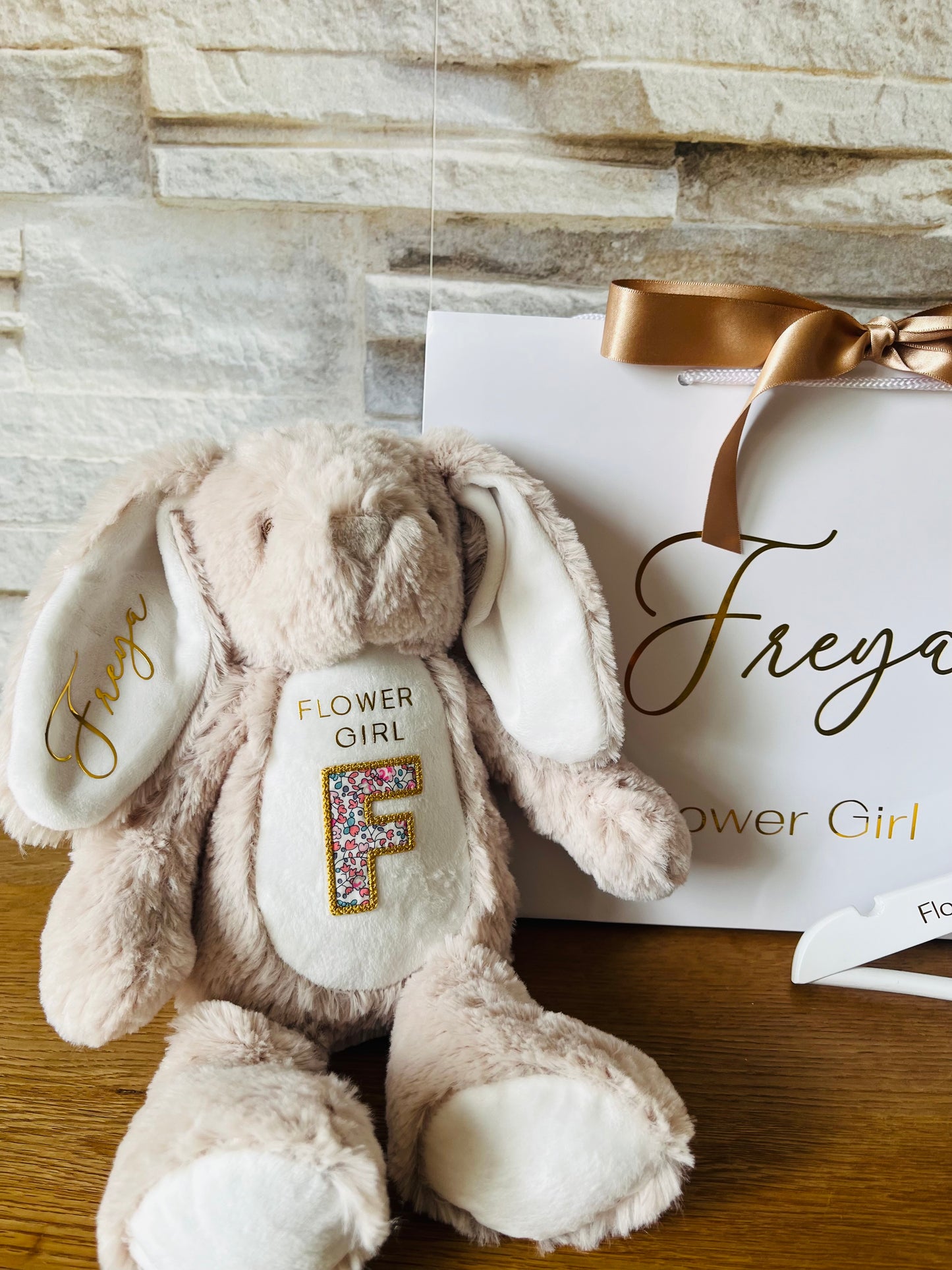 Flower Girl Bunny Gift Set