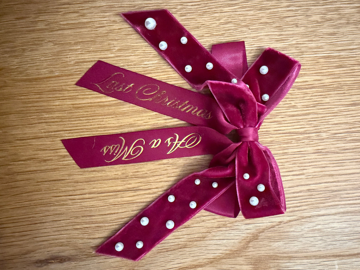 Last Christmas a Miss Hair Bow