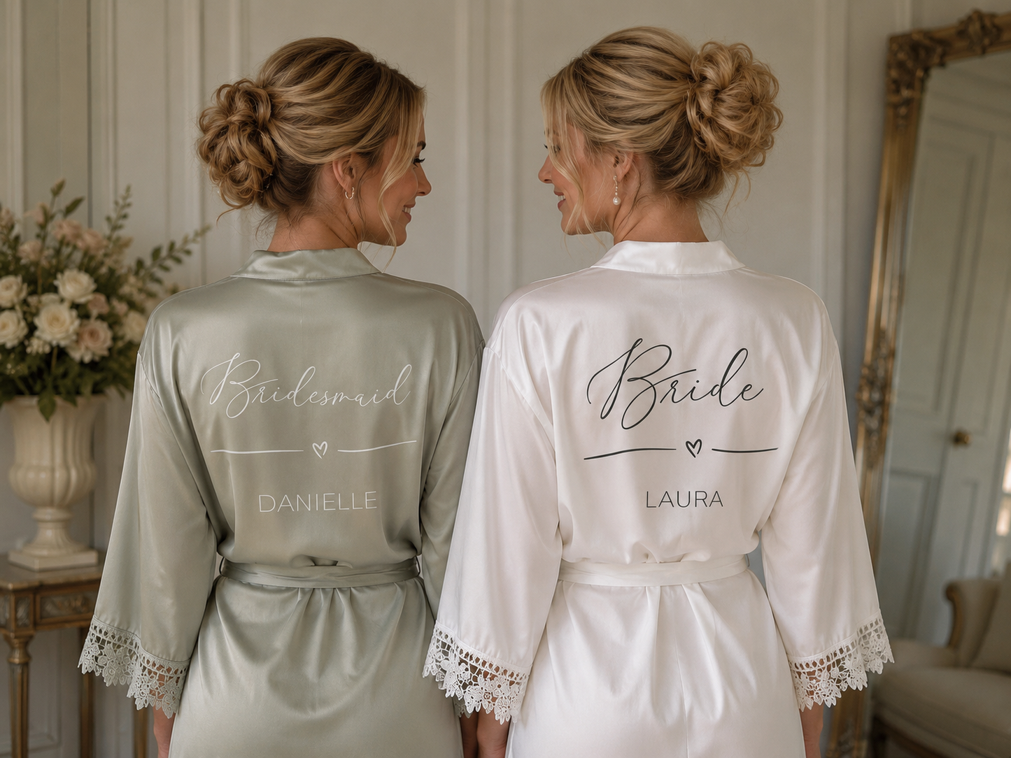 Satin Bridesmaid Robe