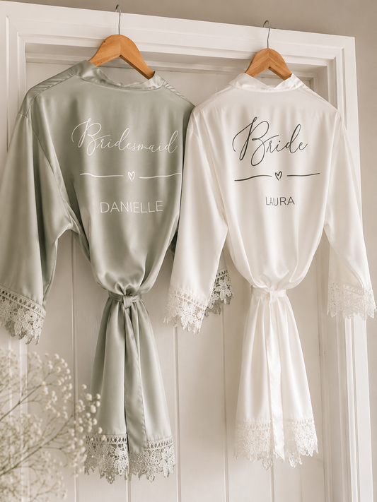 Satin Bridesmaid Robe