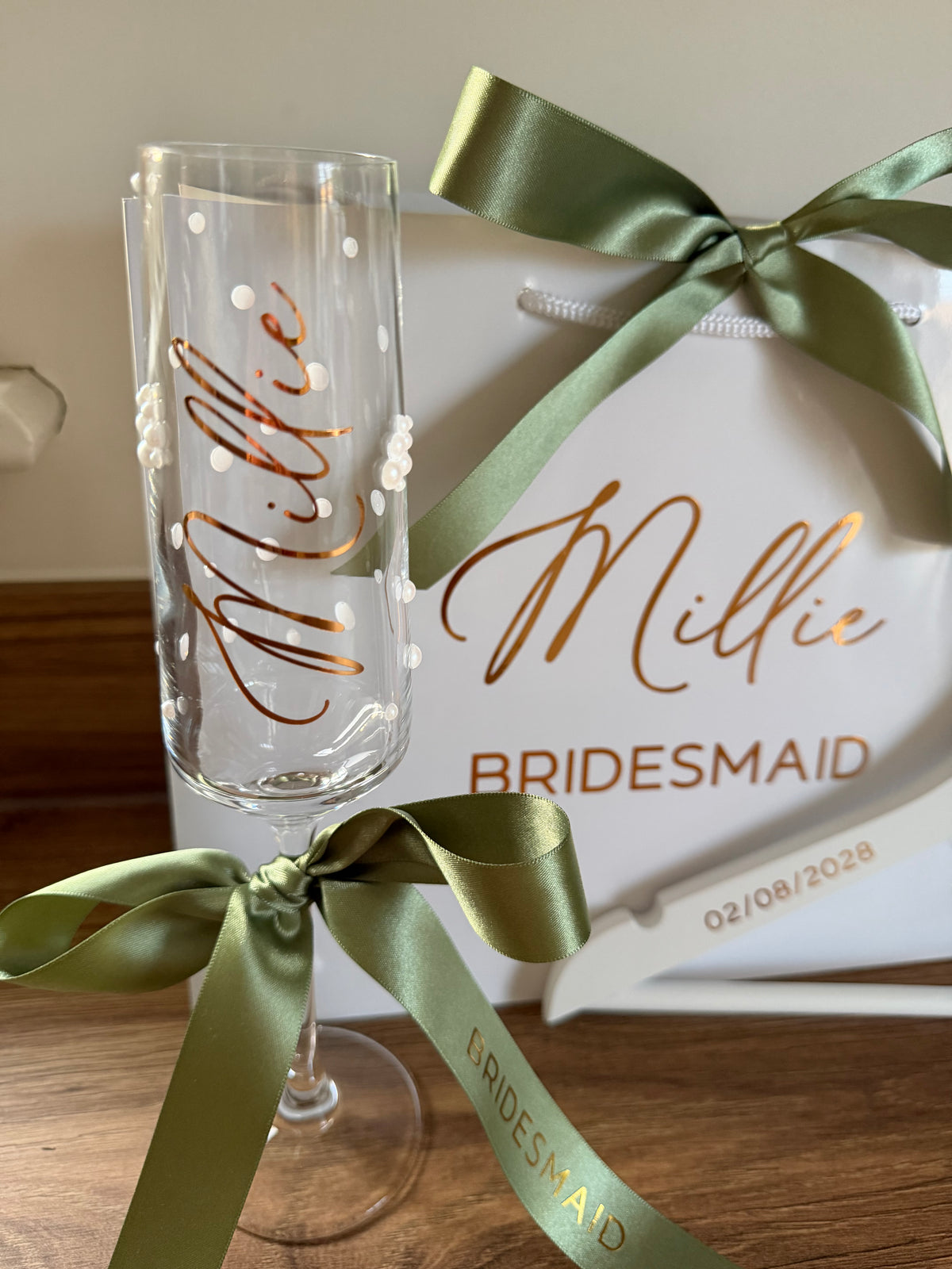 Bridesmaid Pearly Gift Set