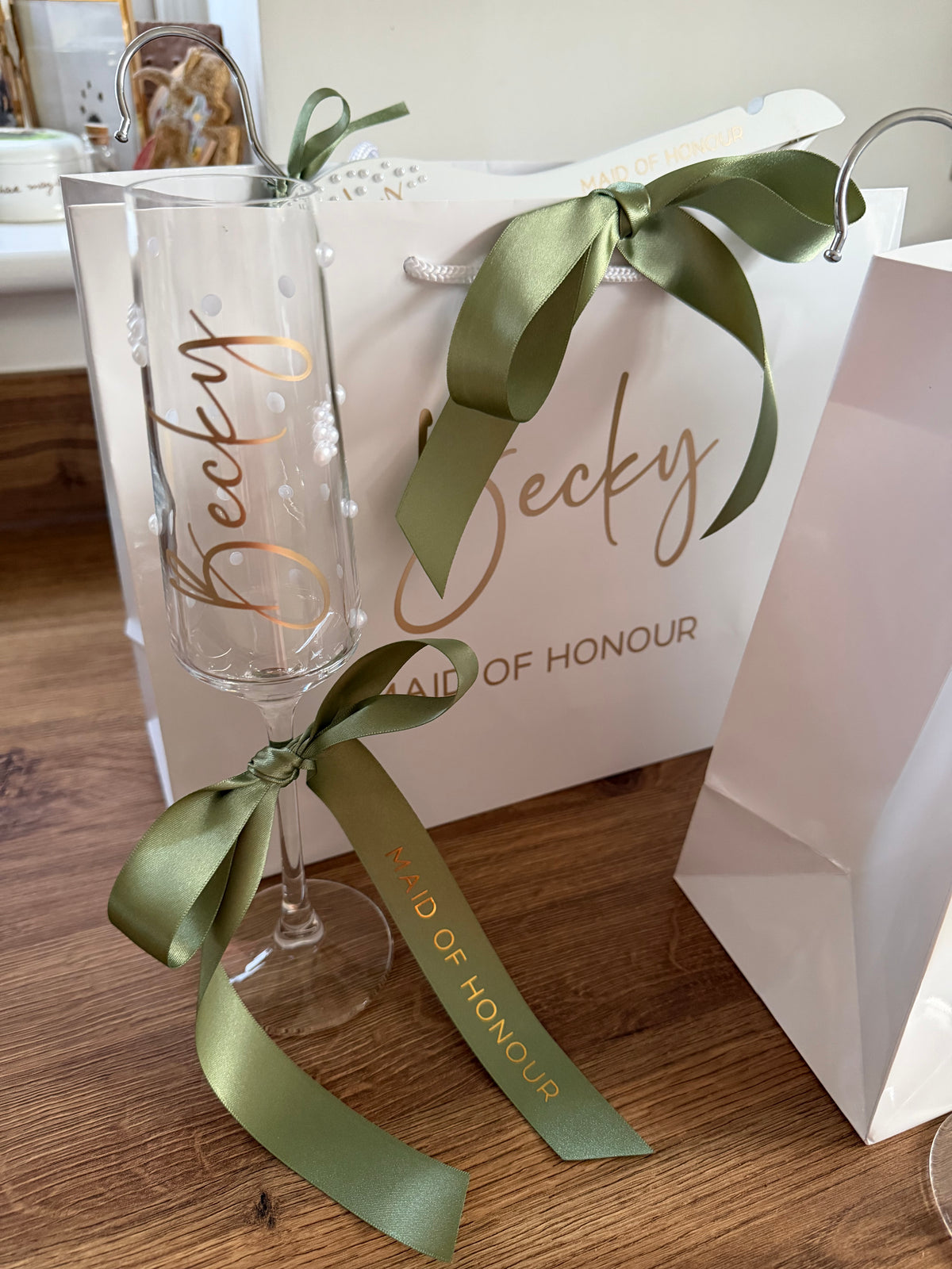 Bridesmaid Pearly Gift Set