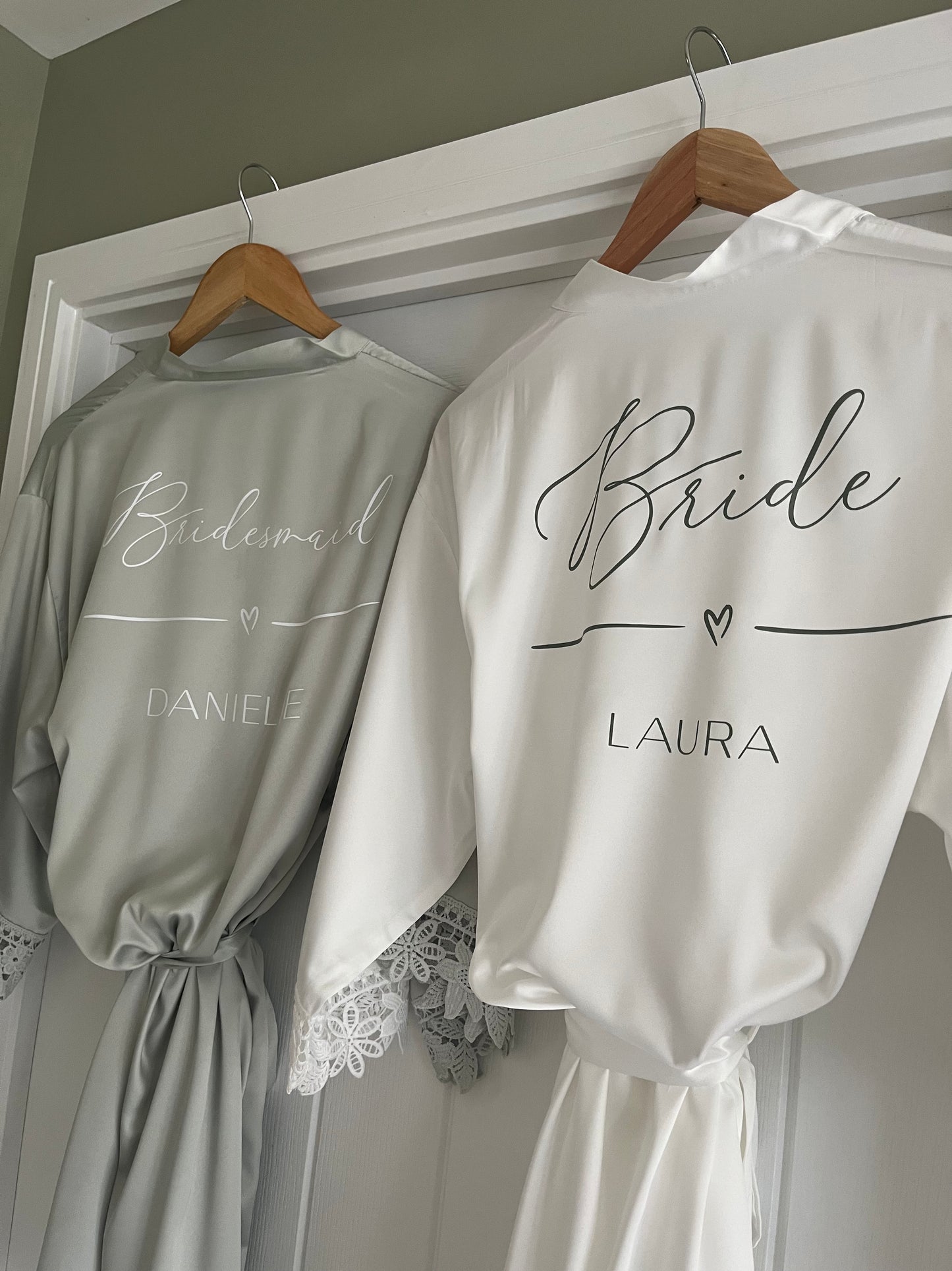 Satin Bridesmaid Robe