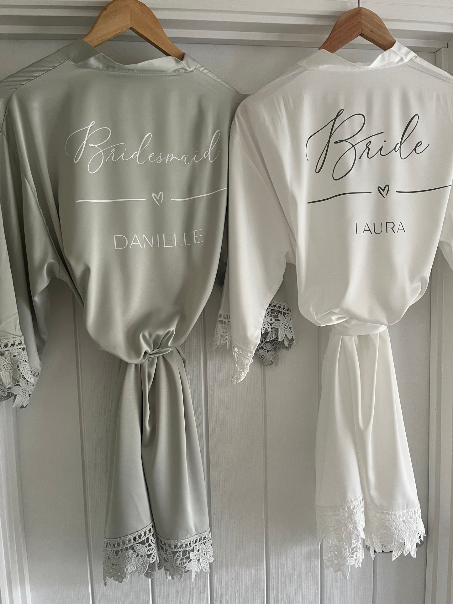 Satin Bridesmaid Robe