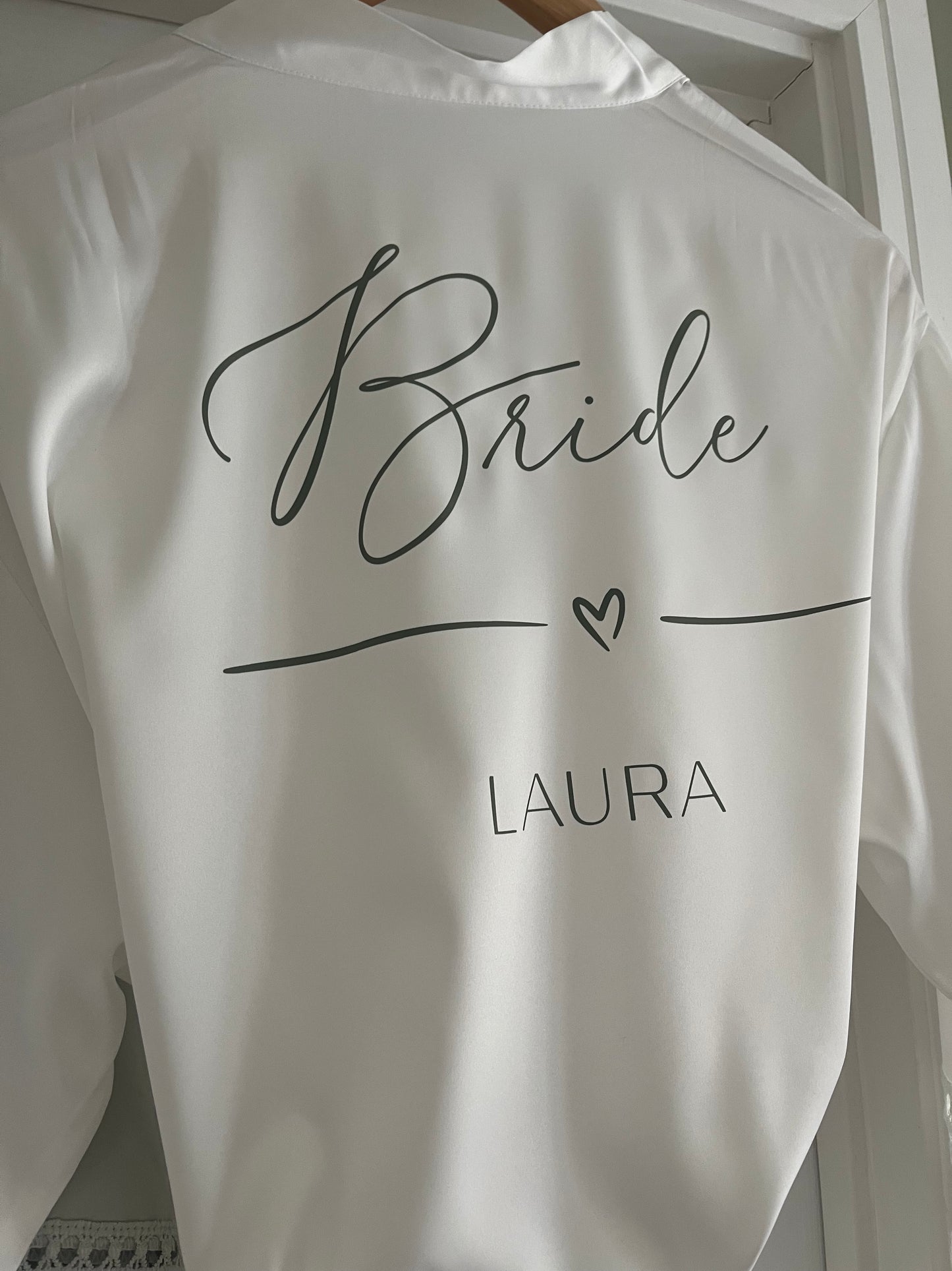 Satin Bridesmaid Robe
