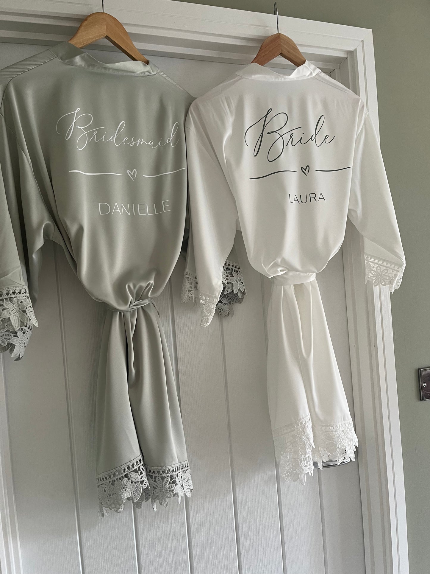 Satin Bridesmaid Robe