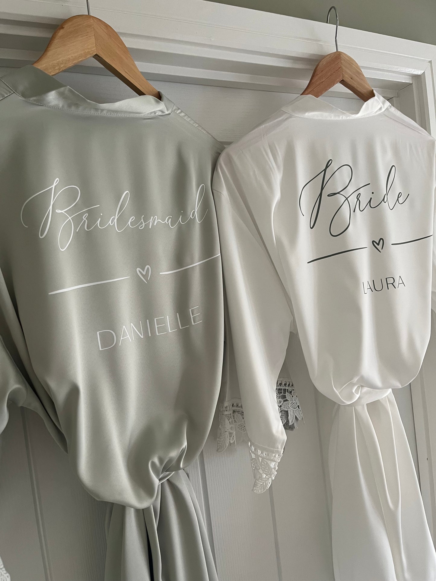 Satin Bridesmaid Robe