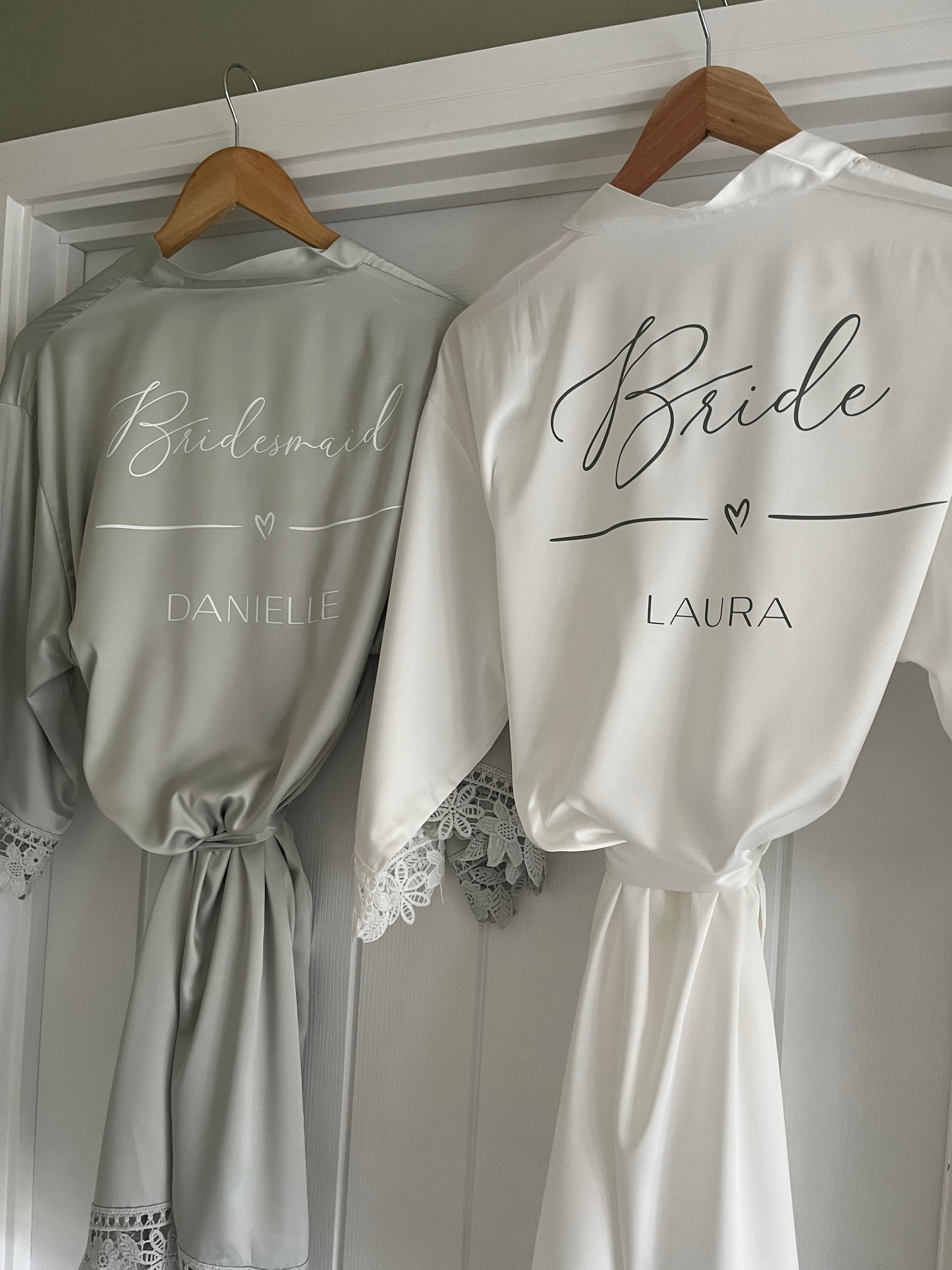 Satin Bridesmaid Robe