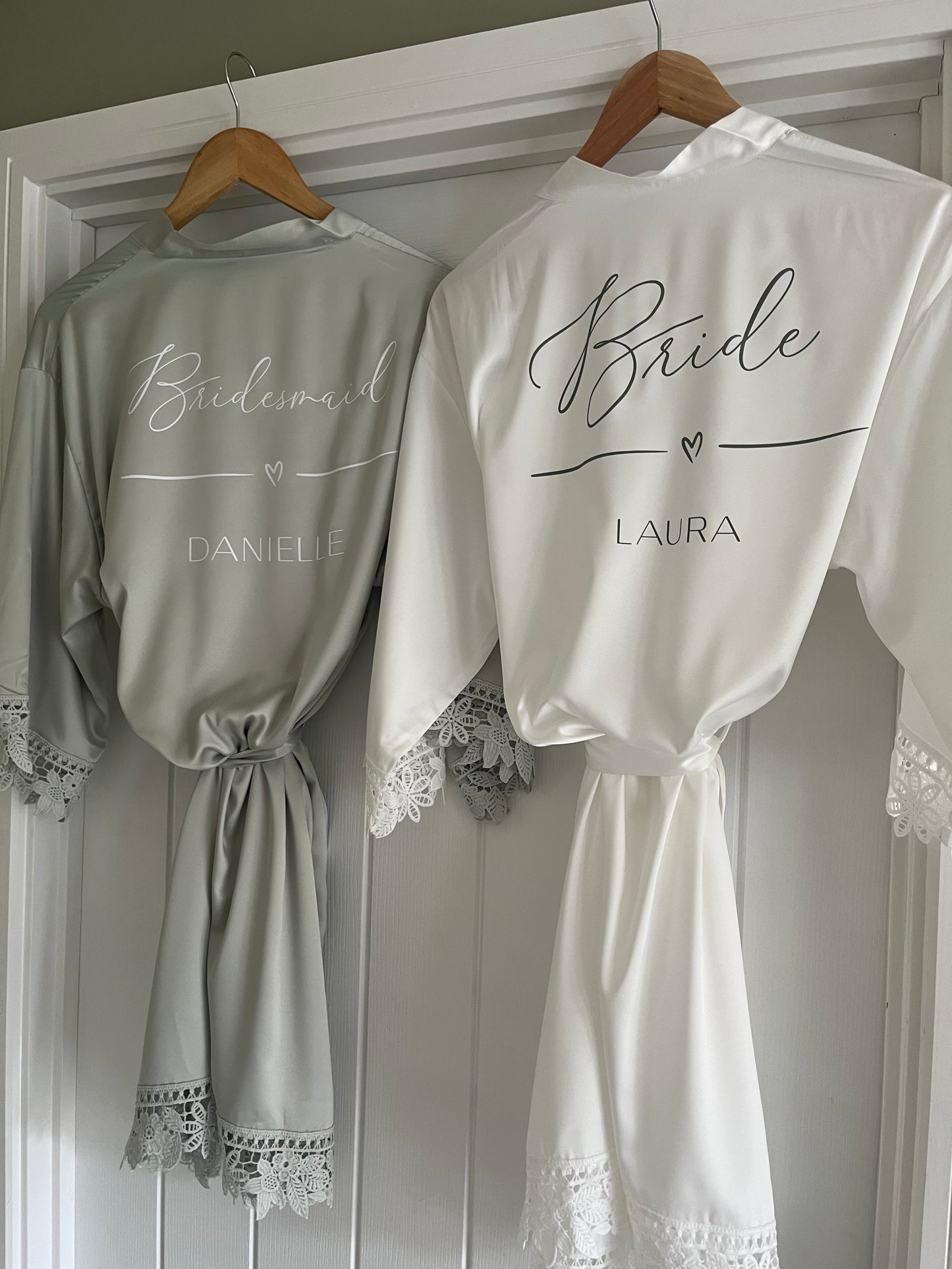 Satin Bridesmaid Robe