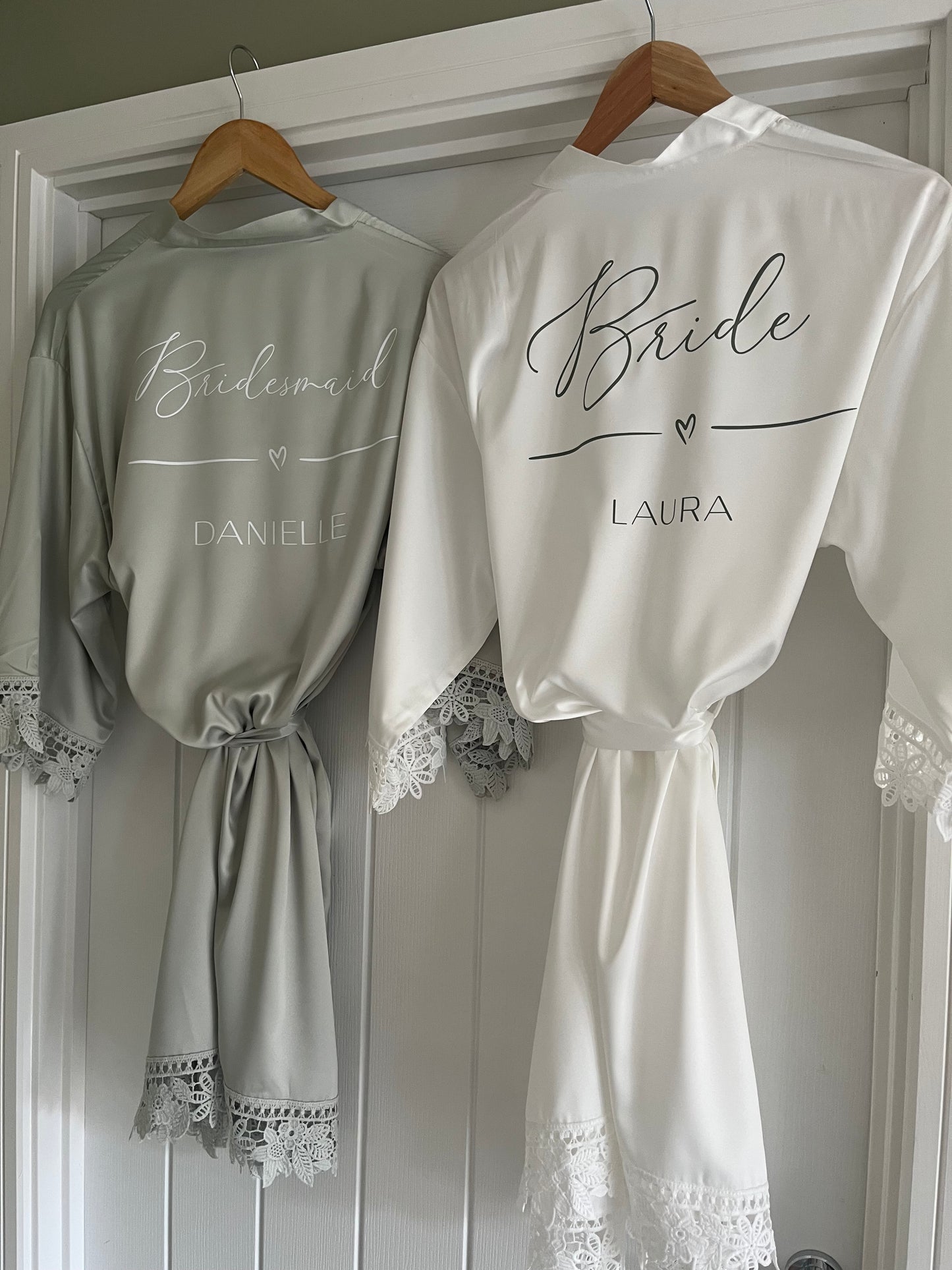 Satin Bridesmaid Robe