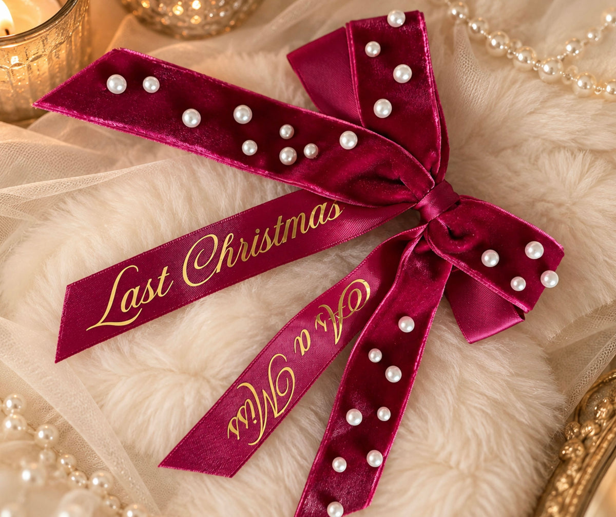 Last Christmas a Miss Hair Bow